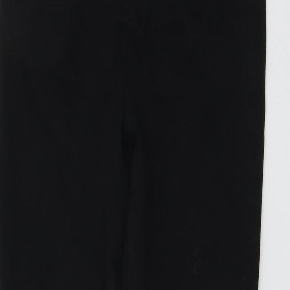 Marks and Spencer Womens Black Cotton Jegging Jeans Size 8 L26 in Regular