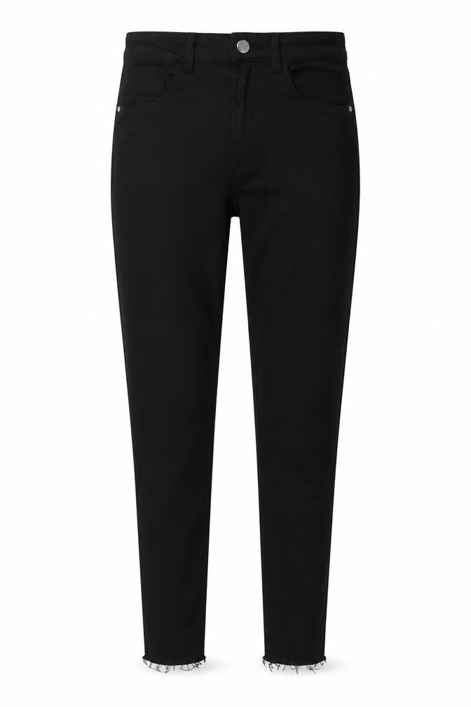 Stradivarius Womens Black Cotton Skinny Jeans Size 8 L27 in Regular Button