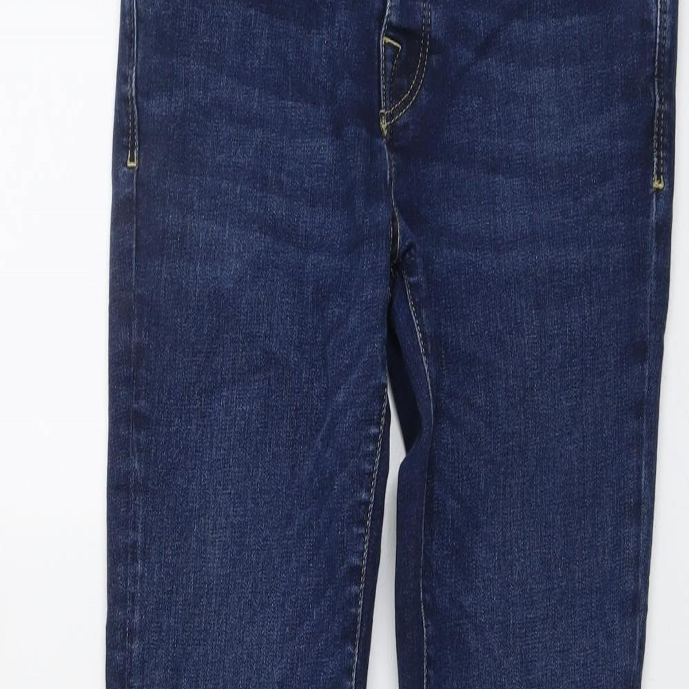 Selected Mens Blue Cotton Skinny Jeans Size 30 in L34 in Regular Button