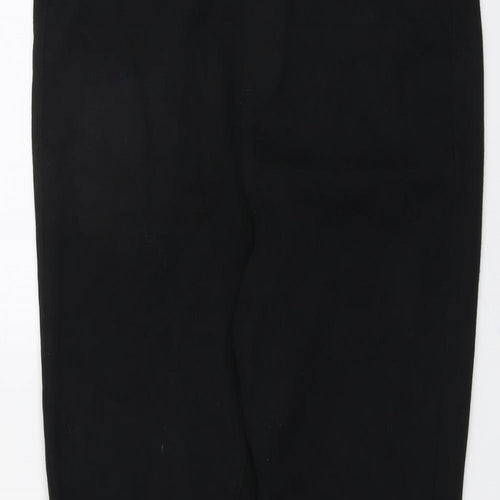 Marks and Spencer Womens Black Cotton Jegging Jeans Size 14 L28 in Regular
