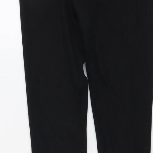 Marks and Spencer Womens Black Cotton Jegging Jeans Size 14 L28 in Regular