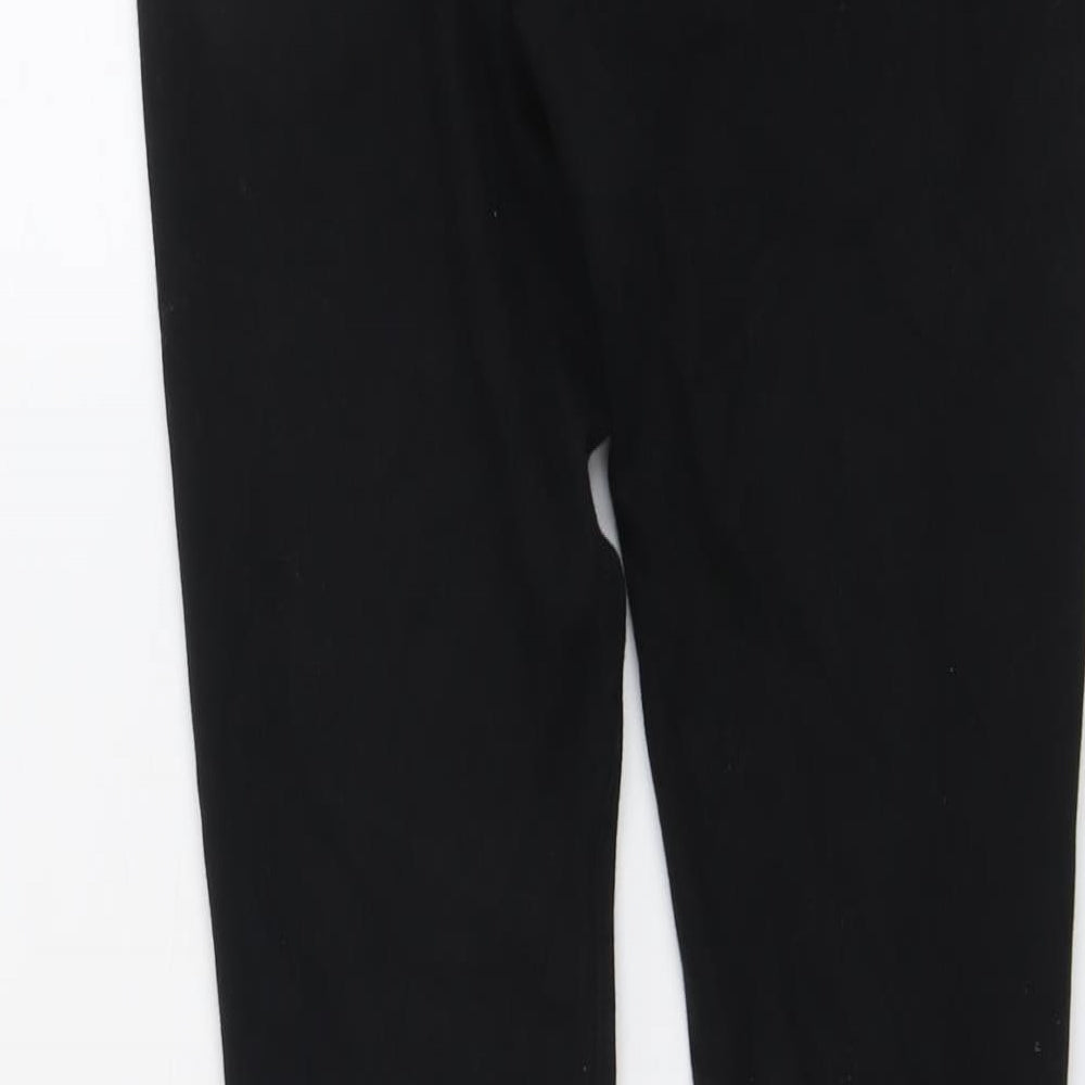 Marks and Spencer Womens Black Cotton Jegging Jeans Size 14 L28 in Regular