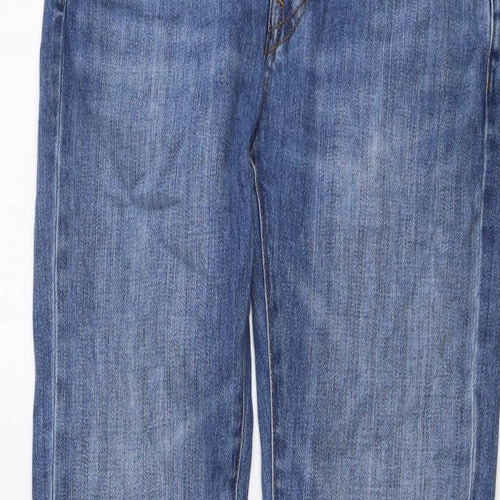 Paul Smith Mens Blue Cotton Skinny Jeans Size 28 in L33 in Slim Button
