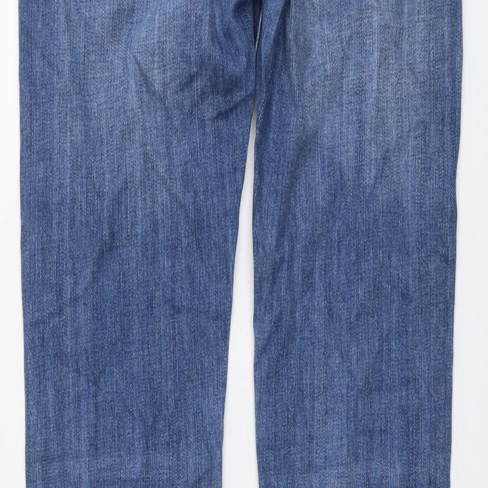 Paul Smith Mens Blue Cotton Skinny Jeans Size 28 in L33 in Slim Button