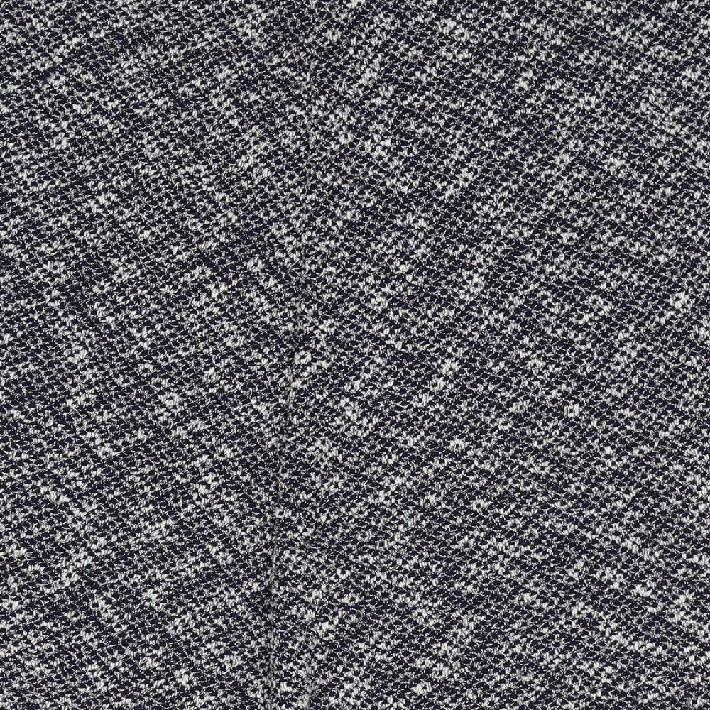 Marks and Spencer Womens Blue Geometric Polyester Swing Skirt Size 18