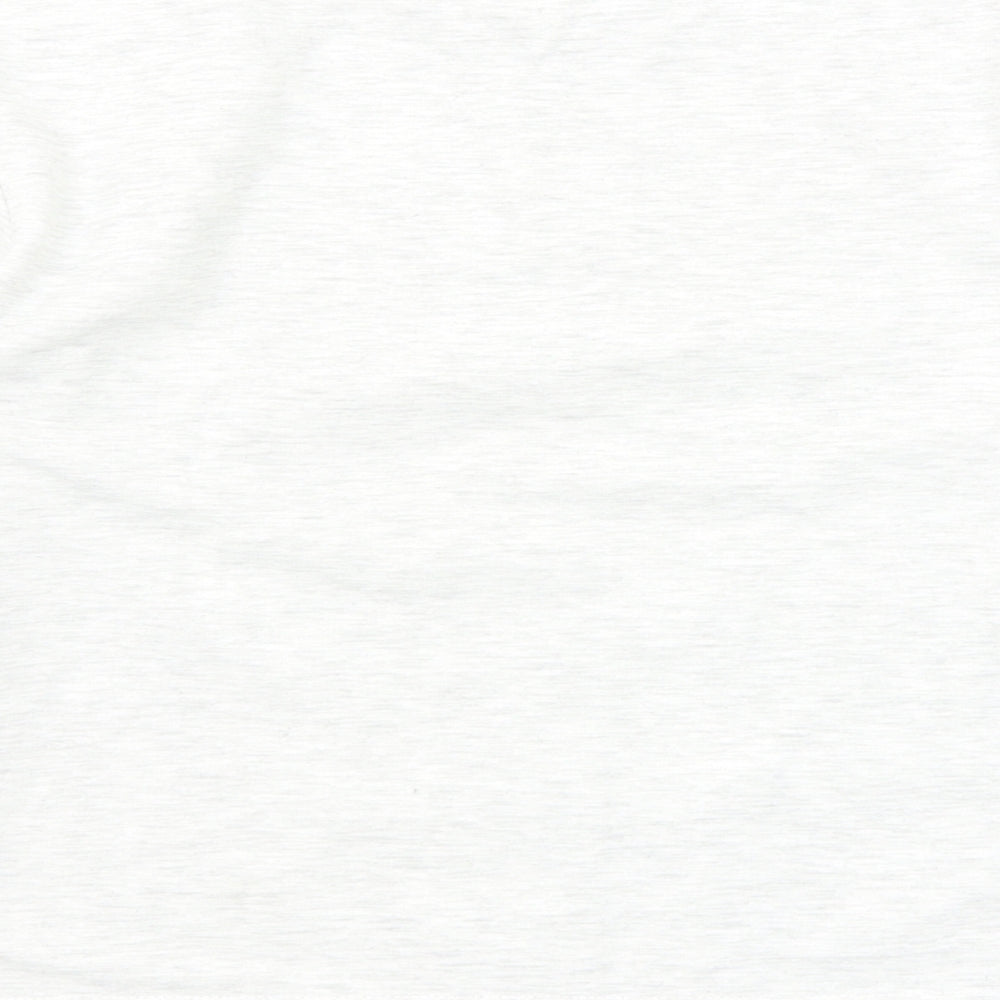 New Look Womens Ivory Geometric Polyester Pullover Sweatshirt Size 6 Pullover