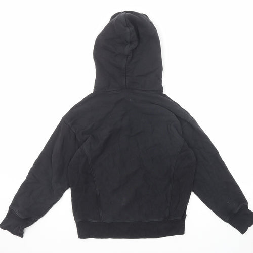 Champion Womens Black Cotton Pullover Hoodie Size XS Pullover