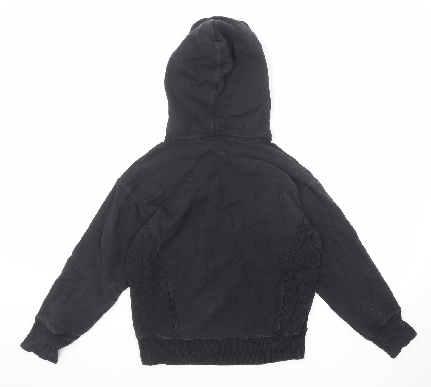 Champion Womens Black Cotton Pullover Hoodie Size XS Pullover