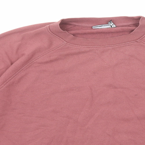 ASOS Womens Purple Cotton Pullover Sweatshirt Size 8 Pullover