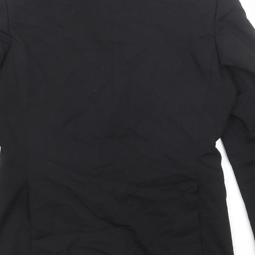 Evolution Mens Black Polyester Tuxedo Suit Jacket Size 40 Regular