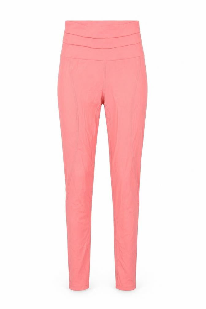 Stradivarius Womens Pink Polyamide Compression Leggings Size S Regular Pullover