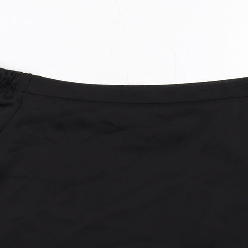 New Look Womens Black Polyester Basic Blouse Size 8 Off the Shoulder