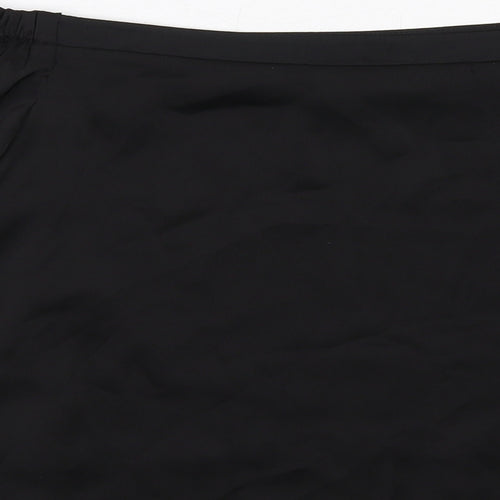New Look Womens Black Polyester Basic Blouse Size 8 Off the Shoulder