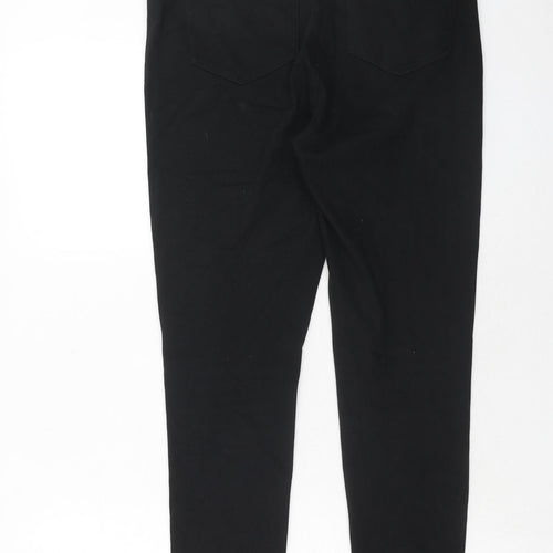 Marks and Spencer Womens Black Cotton Jegging Jeans Size 14 Regular