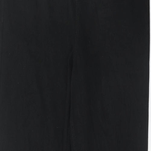 Marks and Spencer Womens Black Cotton Jegging Jeans Size 14 Regular