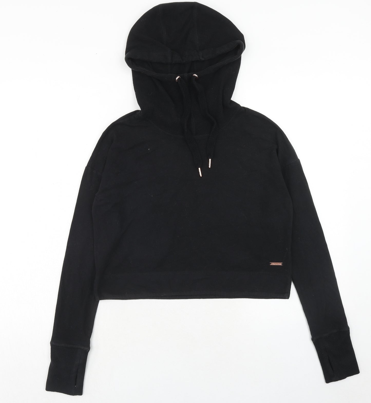 Sweaty Betty Womens Black Acrylic Pullover Hoodie Size XS Pullover