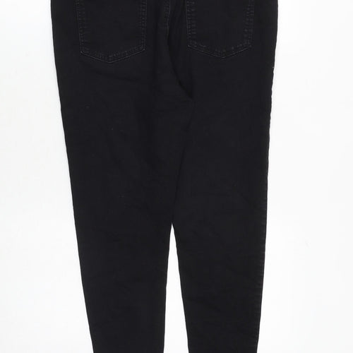 Marks and Spencer Womens Black Cotton Jegging Jeans Size 18 Regular