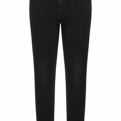 Per Una Womens Black Cotton Skinny Jeans Size 10 Slim Zip