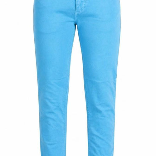 Topshop Womens Blue Cotton Skinny Jeans Size 28 in Slim Zip