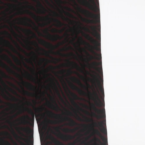 Marks and Spencer Womens Red Viscose Jogger Leggings Size 8 - Leggins