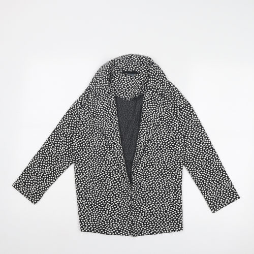 NEXT Girls Black Polka Dot Kimono Jacket Size 8 Years
