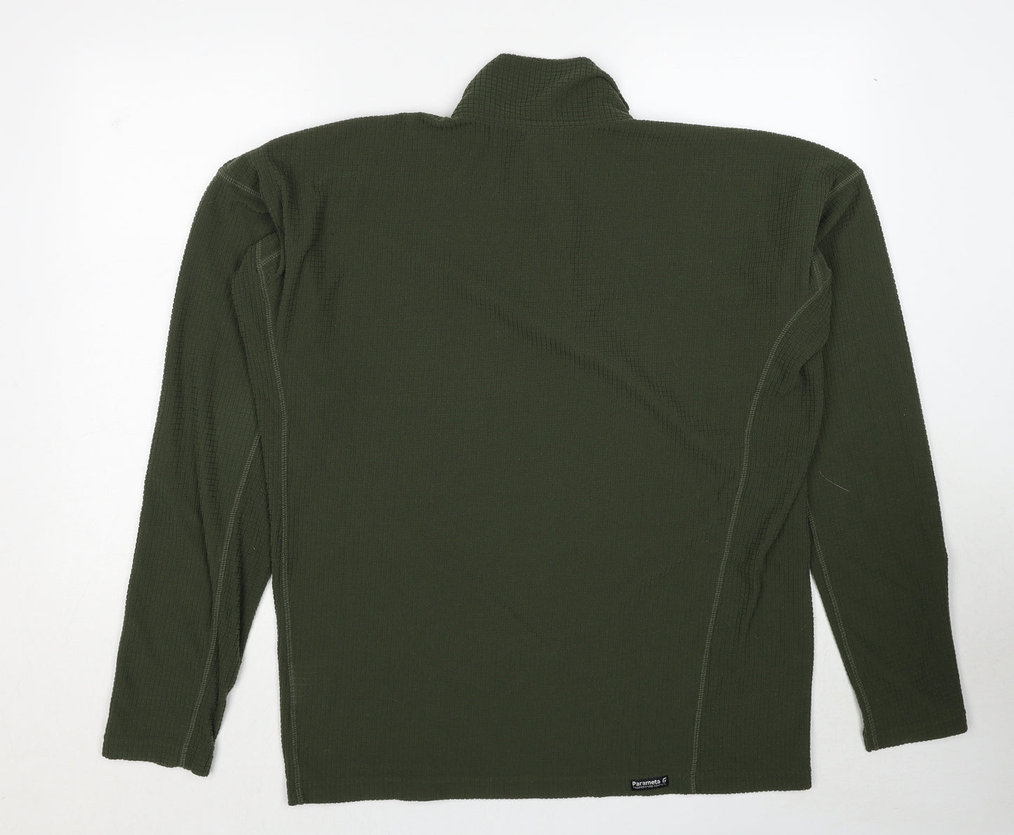 Paramo Mens Green Polyester Pullover Sweatshirt Size XL