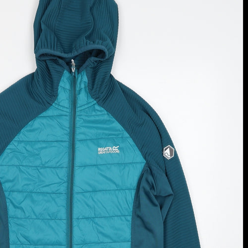 Regatta Womens Blue Jacket Size 10 Zip