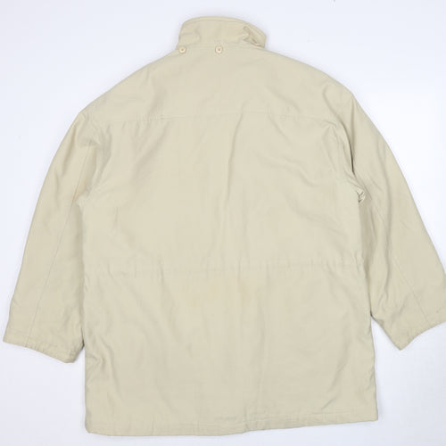 Four Seasons London Womens Beige Jacket Size L Zip