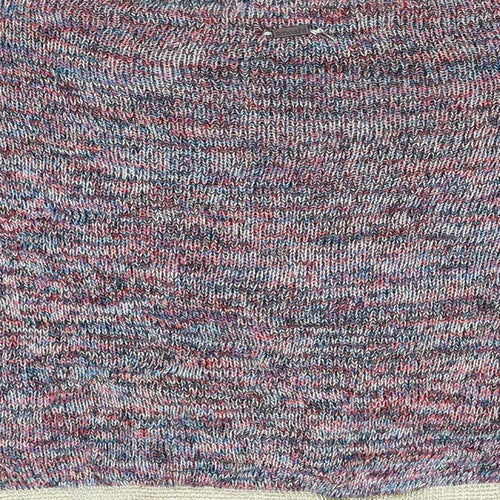 Smash Womens Multicoloured Boat Neck Polyester Pullover Jumper Size S