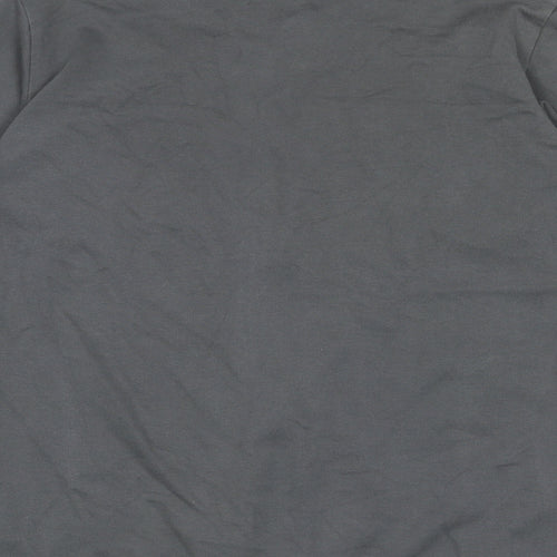Emporio Armani Ea7 Boys Grey Cotton Full Zip Sweatshirt Size 14 Years Zip