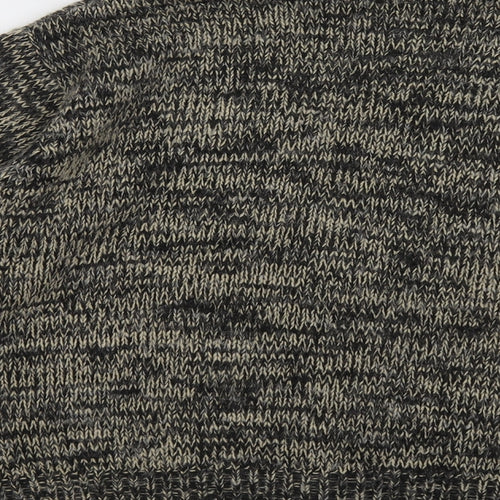 Marks and Spencer Womens Brown V-Neck Acrylic Cardigan Jumper Size 18