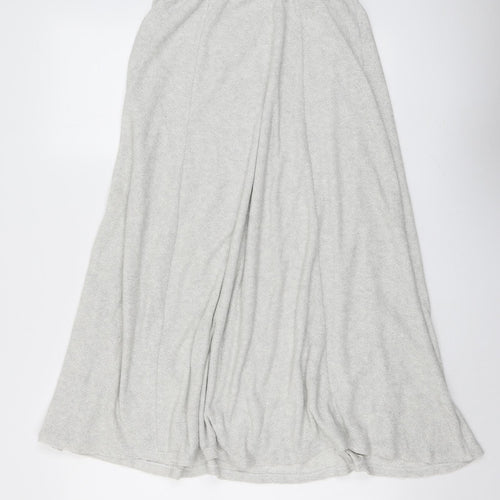 Zara Womens Grey Polyester Swing Skirt Size S