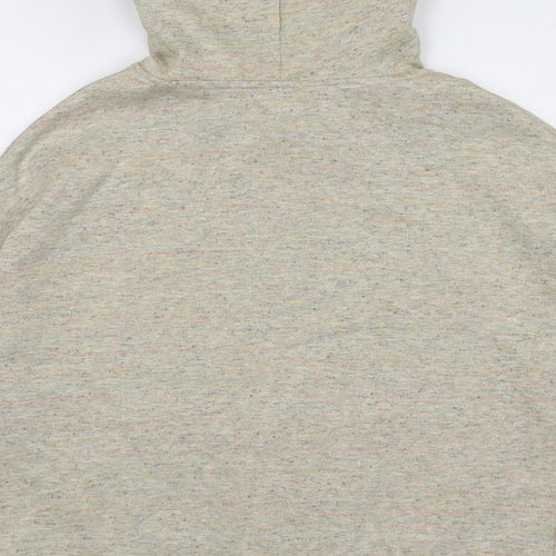 ASOS Womens Beige Cotton Pullover Hoodie Size 10 Pullover
