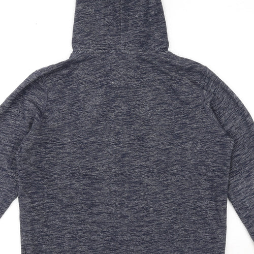 abercrombie kids Boys Blue Cotton Pullover Hoodie Size 15-16 Years Pullover