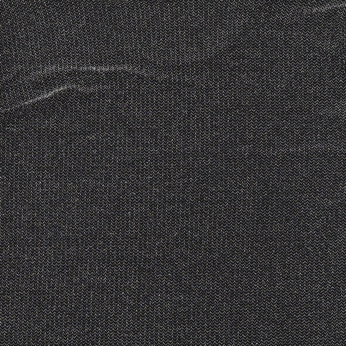 Classic Womens Black Polyamide Basic Blouse Size 18 Scoop Neck
