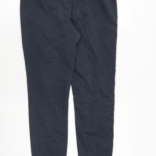 Phase Eight Womens Grey Cotton Skinny Jeans Size 30 in Regular Zip