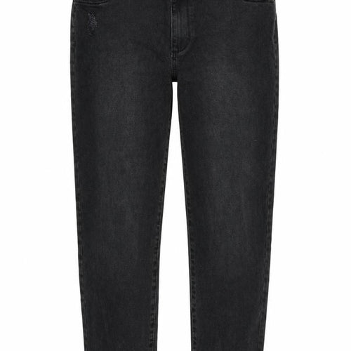 Cotton On Womens Black Cotton Straight Jeans Size 36 in Regular Zip
