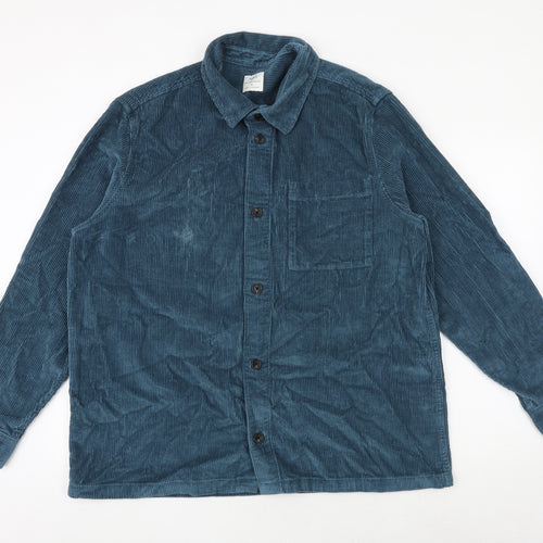 Marks and Spencer Mens Green Jacket Size XL Button