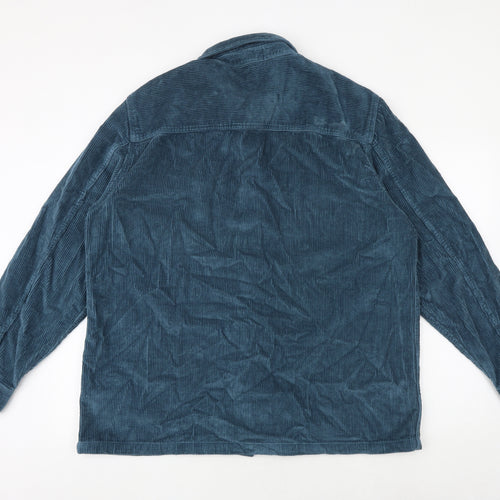 Marks and Spencer Mens Green Jacket Size XL Button