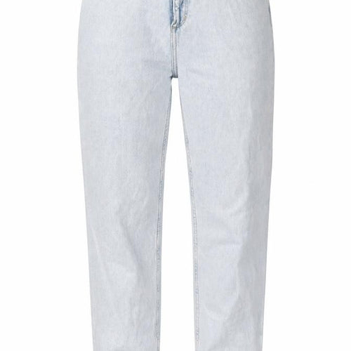 H&M Womens Blue Cotton Mom Jeans Size 29 in L30 in Regular Zip