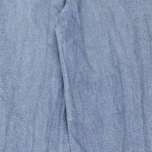 TOM TAILOR Womens Blue Cotton Skinny Jeans Size 25 in Regular Button