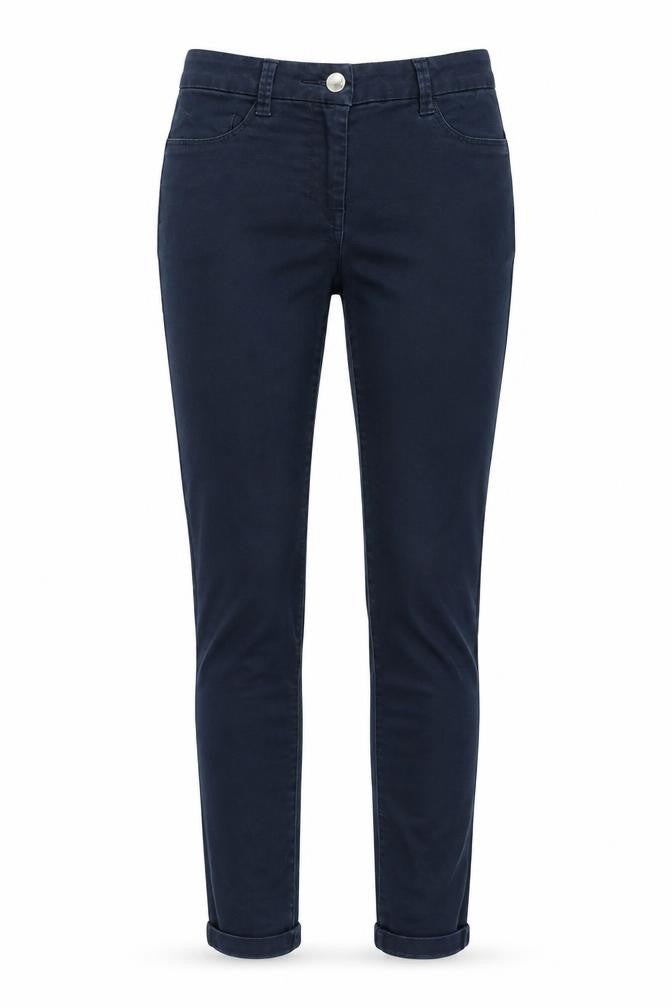Dorothy Perkins Womens Blue Cotton Skinny Jeans Size 6 Regular Zip