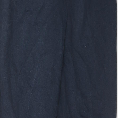 Dorothy Perkins Womens Blue Cotton Skinny Jeans Size 6 Regular Zip
