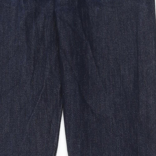 Levi's Mens Blue Cotton Straight Jeans Size 32 in L32 in Regular Zip