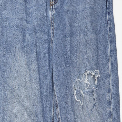 BDG Womens Blue Cotton Straight Jeans Size 28 in L32 in Regular Zip