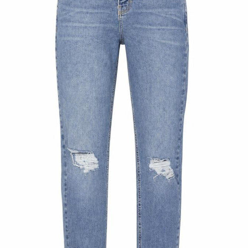 Topshop Womens Blue Cotton Skinny Jeans Size 26 in L34 in Regular Zip