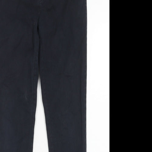 River Island Womens Blue Cotton Skinny Jeans Size 12 Regular Zip