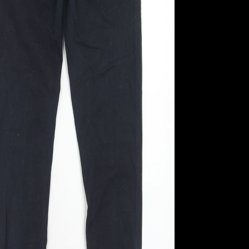 River Island Womens Blue Cotton Skinny Jeans Size 12 Regular Zip