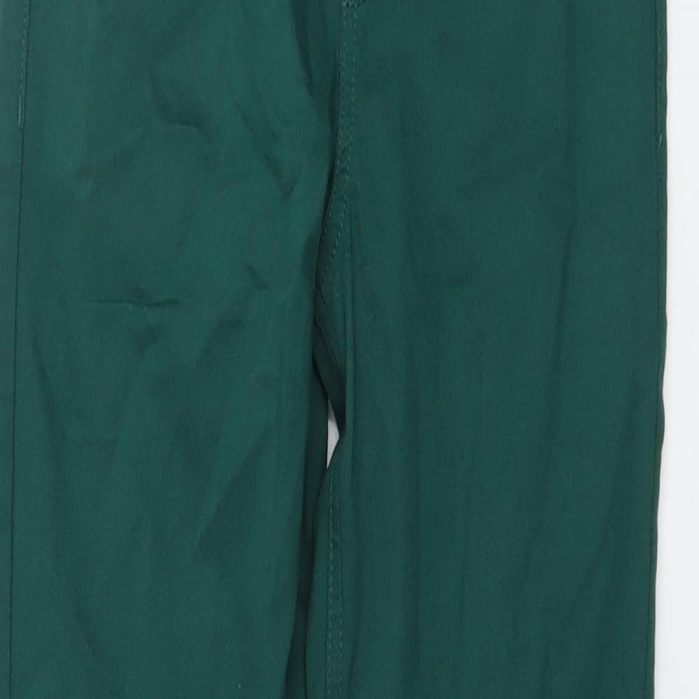 Marks and Spencer Womens Green Cotton Jegging Jeans Size 8 L26 in Regular