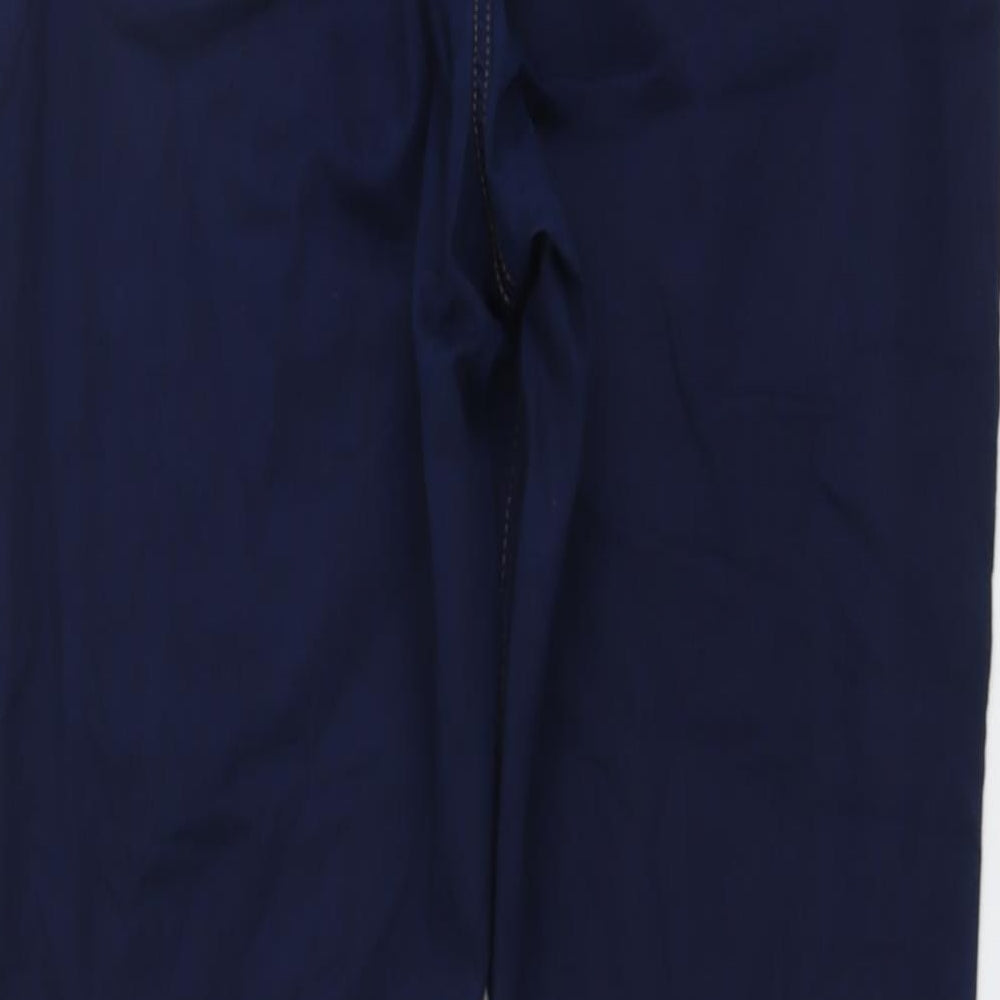 Marks and Spencer Womens Blue Cotton Jegging Jeans Size 16 L27 in Regular
